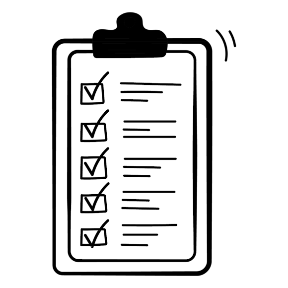 clipboard checklist