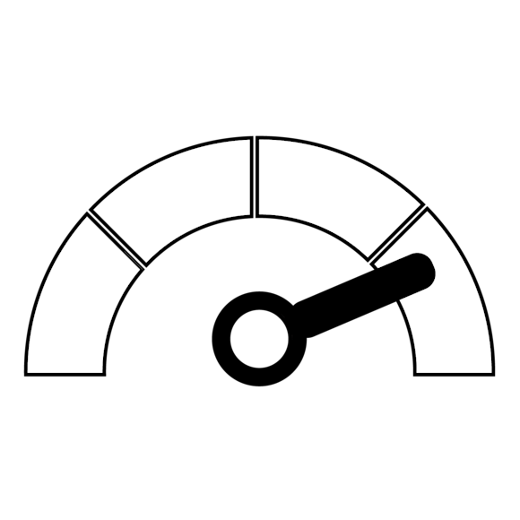 Icon of a meter